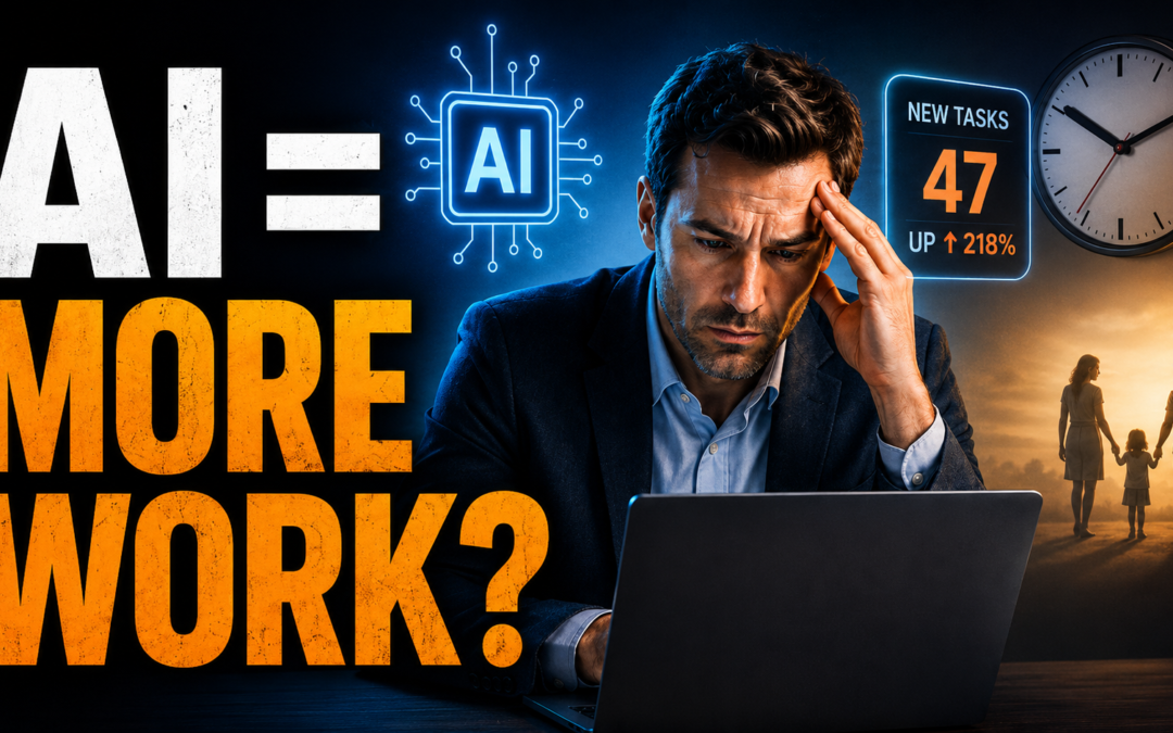 AI Was Supposed to Save Time. Why Are We Working More? Ep 76