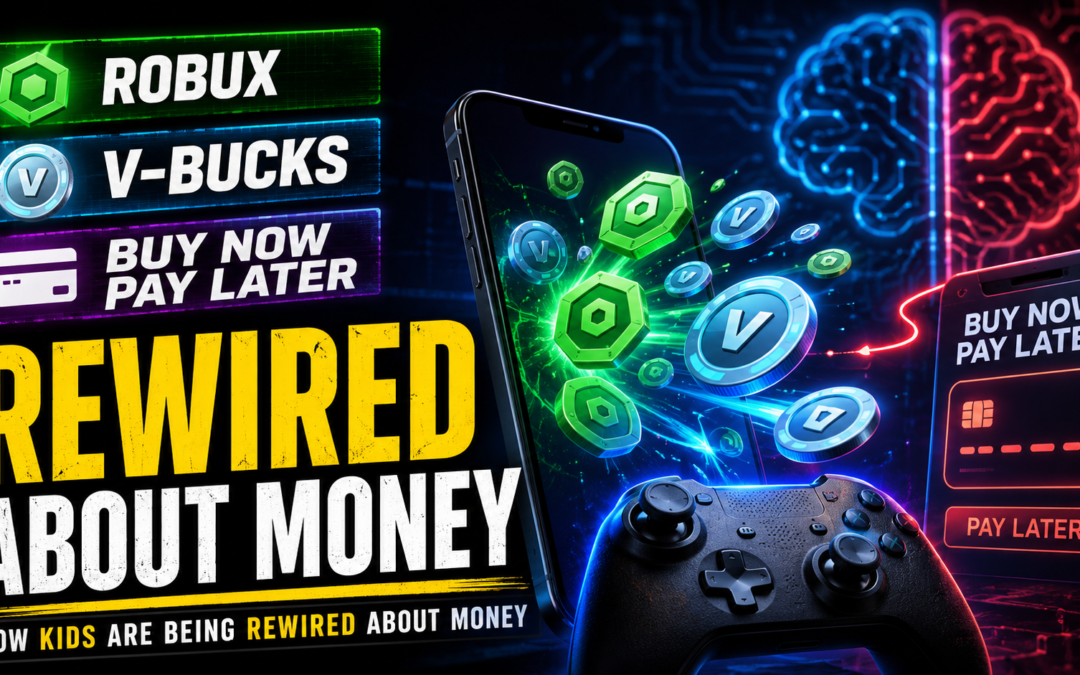 Robux, V-Bucks, and Buy Now Pay Later: How Kids Are Being Rewired About Money – Episode 85